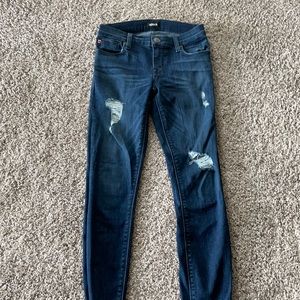 Hudson ripped skinny jeans